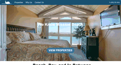 Desktop Screenshot of missionbayvacationrentals.com